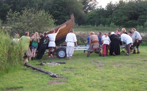 Wie bekommen wir das Boot aus dem Wasser?