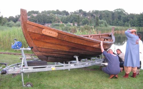 Wie bekommen wir das Boot aus dem Wasser?