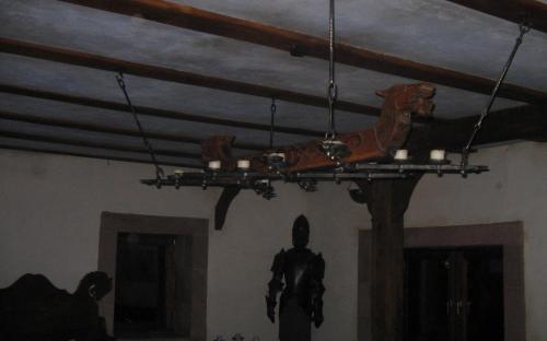 Die Decke im Rittersaal