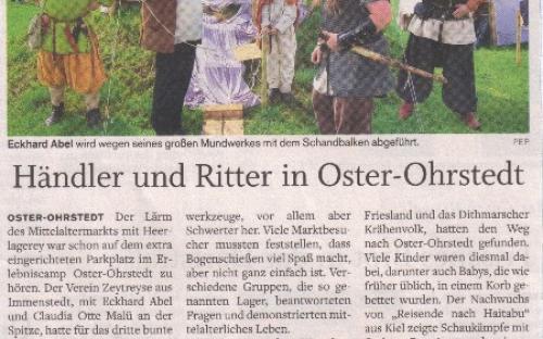Husumer Nachrichten vom 09.08.2011